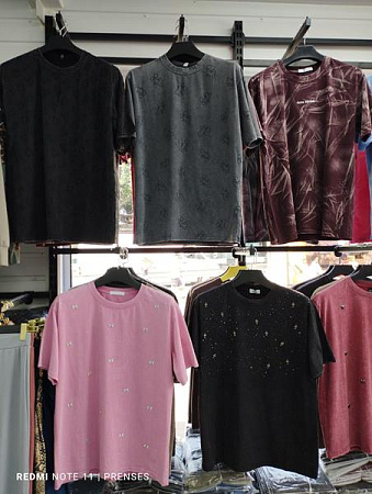 Футболка Prenses 11 grey - делук