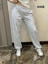 Штаны Спорт Fsn 6448 l.grey - делук