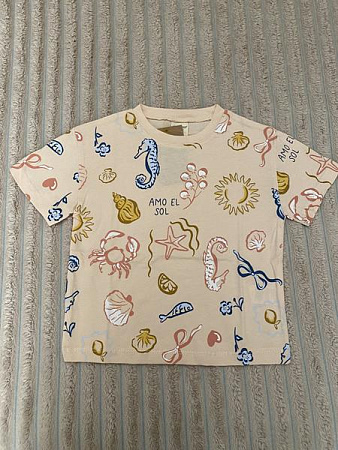 Футболка Baby Boom BB112 beige - делук