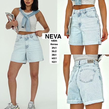 Шорты Ruxa 4854 l.blue - делук