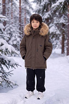 Куртка Delfinka 26213 brown - делук