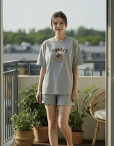 Костюм Katty 1087 grey - делук
