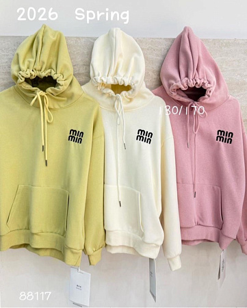 Худи Meloria 88117 pink - делук