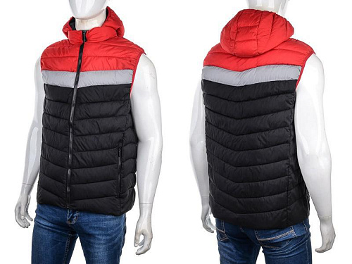 Жилетка M7 88597 black - делук