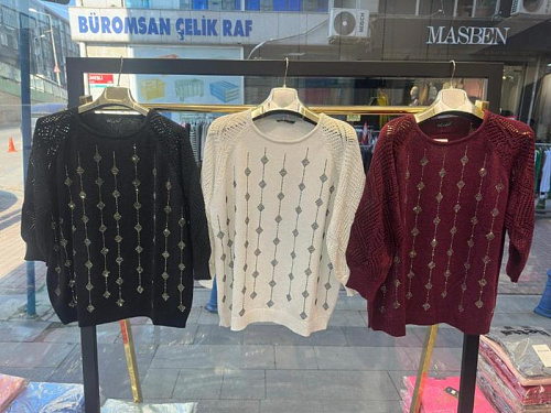 Свитер Julia JL896 black - делук