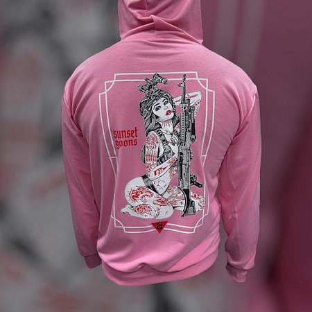 Худи Madoka 1417 pink - делук