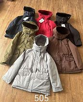 Куртка Oukali 505 brown - делук