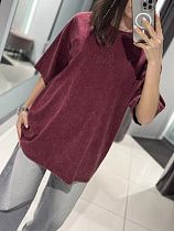 Футболка Comod 8022 wine - делук