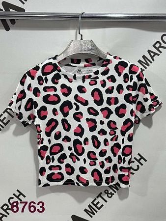 Топ Met&March 6763 white-pink - делук