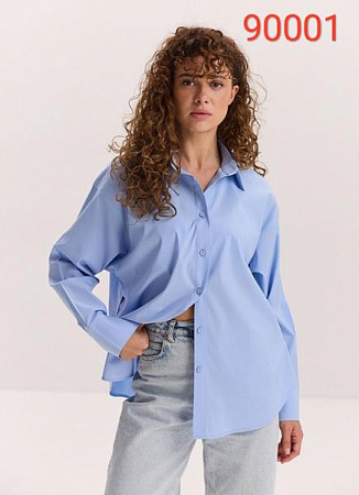 Рубашка Met&March 90001 l.blue - делук