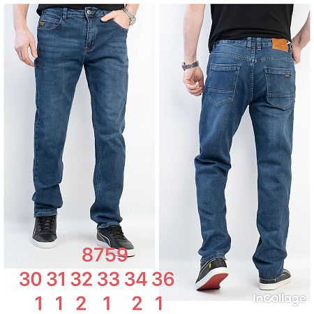 Джинсы God Baron 8759 blue - делук