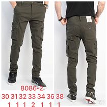 Джинсы God Baron 8086-2  grey - делук