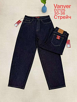 Джинсы Vanver D2125 navy - делук