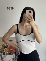 Майка Fsn 0359 white - делук