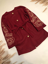 Пальто Moda School M212 red - делук