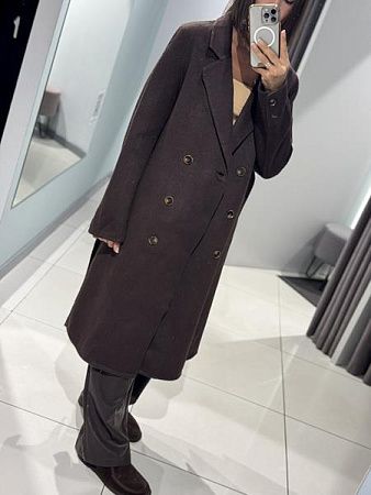 Пальто Comod H1891 brown - делук