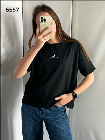 Футболка Fsn 6557 black - делук