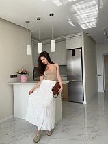 Юбка Arina 1489 white - делук