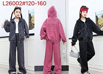 Костюм Спорт Meloria L26002 pink - делук