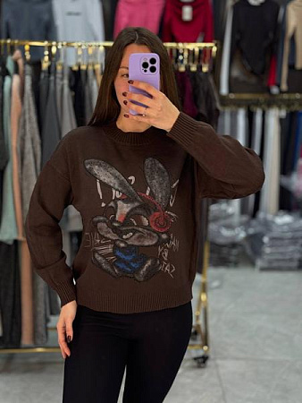 Свитер Arina 925 brown - делук