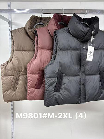 Жилетка Jacket M9801 beige - делук
