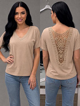 Футболка Elena&Vika 26111 d.beige - делук
