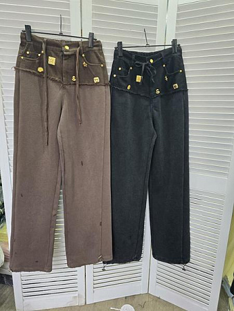 Штаны Style Nadezhda SN157 brown - делук