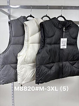 Жилетка Jacket M8820 grey - делук