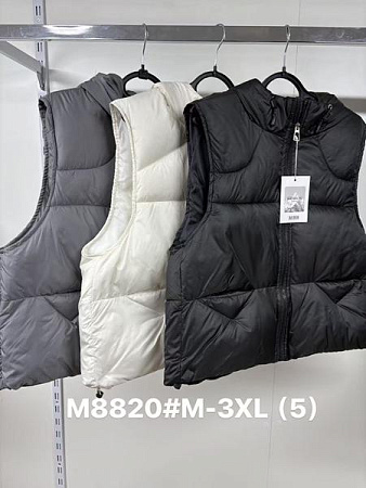 Жилетка Jacket M8820 grey - делук