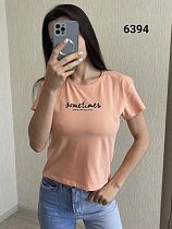 Футболка Fsn 6394 peach - делук