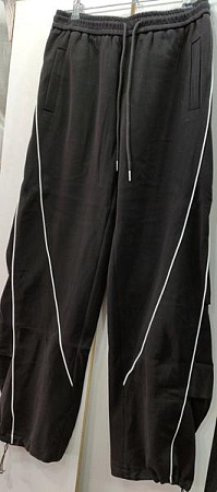 Штаны Спорт Lora LR1118 black - делук