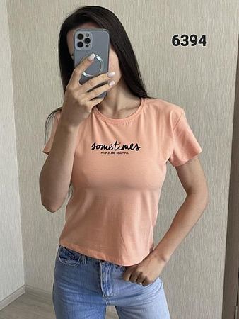 Футболка Fsn 6394 peach - делук