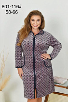 Халат Anion 801-116 grey - делук