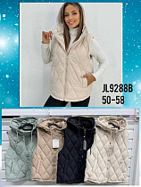 Жилетка Nefertiti 9288B d.beige - делук