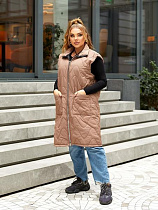 Жилетка Romeo Life RL677 beige - делук