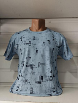 Футболка Panda 1725 l.blue - делук