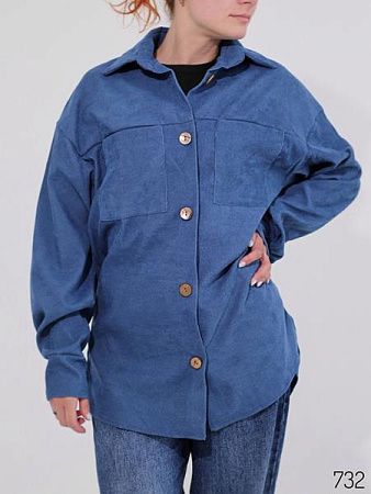 Рубашка Loren 732 blue - делук