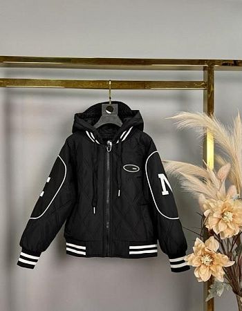 Куртка Delfinka 20960 black - делук
