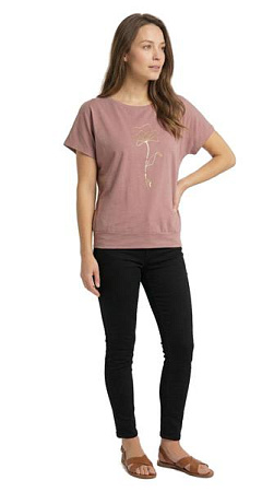 Футболка Fsn 6481 d.beige - делук