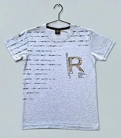 Футболка Dino DN100 l.grey - делук