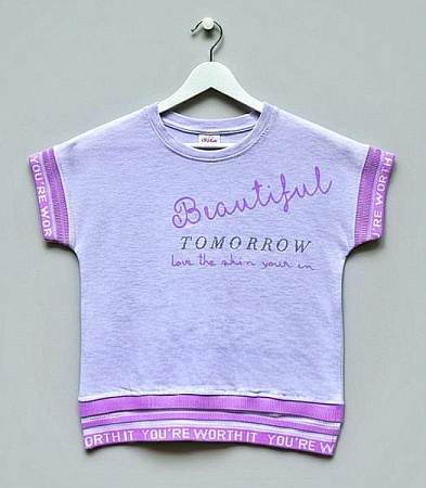 Футболка Dino DN402 l.grey - делук