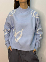 Свитер Kosta 0902 l.blue - делук