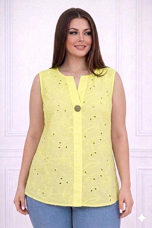 Футболка Elena&Vika 26037 yellow - делук