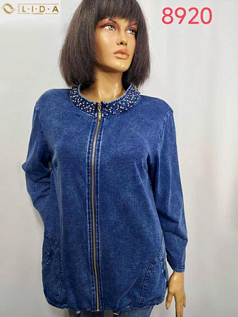 Кофта Style Nadezhda 8920 blue - делук