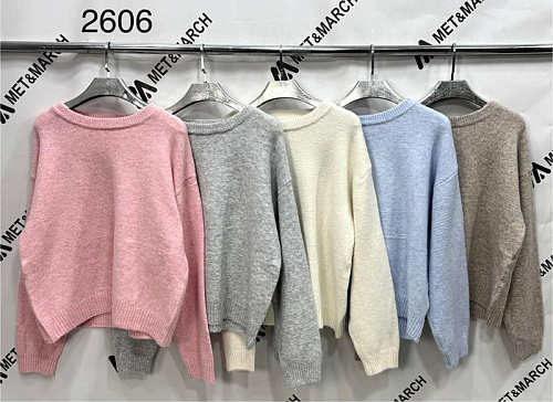 Свитер Met&March 2606 d.beige - делук