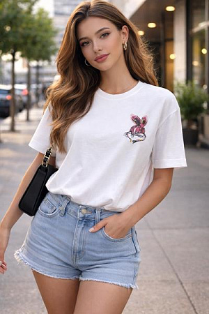 Футболка Major 2147 white - делук