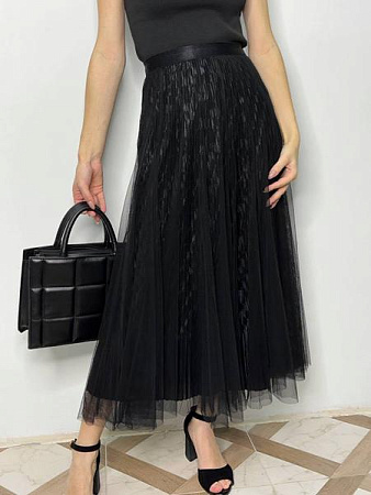 Юбка Kosta 9263 black - делук