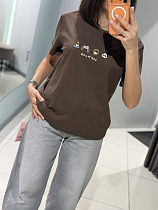 Футболка Comod 936122 chocolate - делук