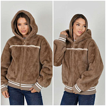 Шуба Saint Wish 7082 brown - делук