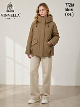 Куртка Immei 7721 beige - делук